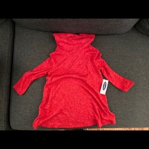 Cowl Neck Toddler Dress